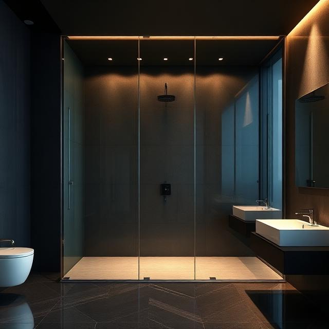 Badrumsglas installation Stockholm