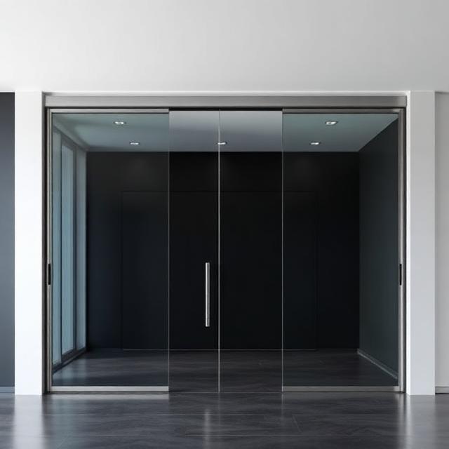 Skjutdörr i glas Stockholm